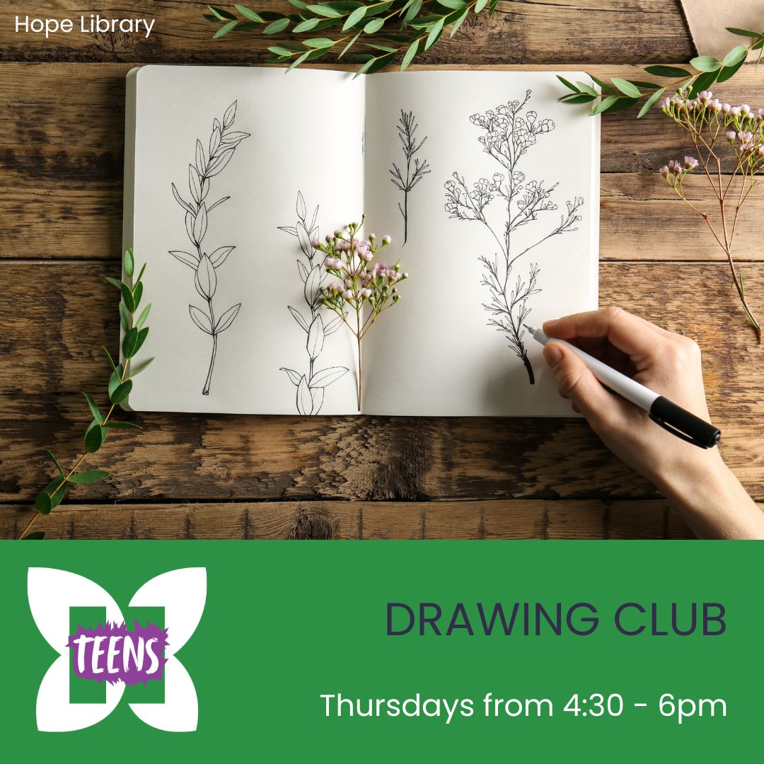 Drawing Club Flier